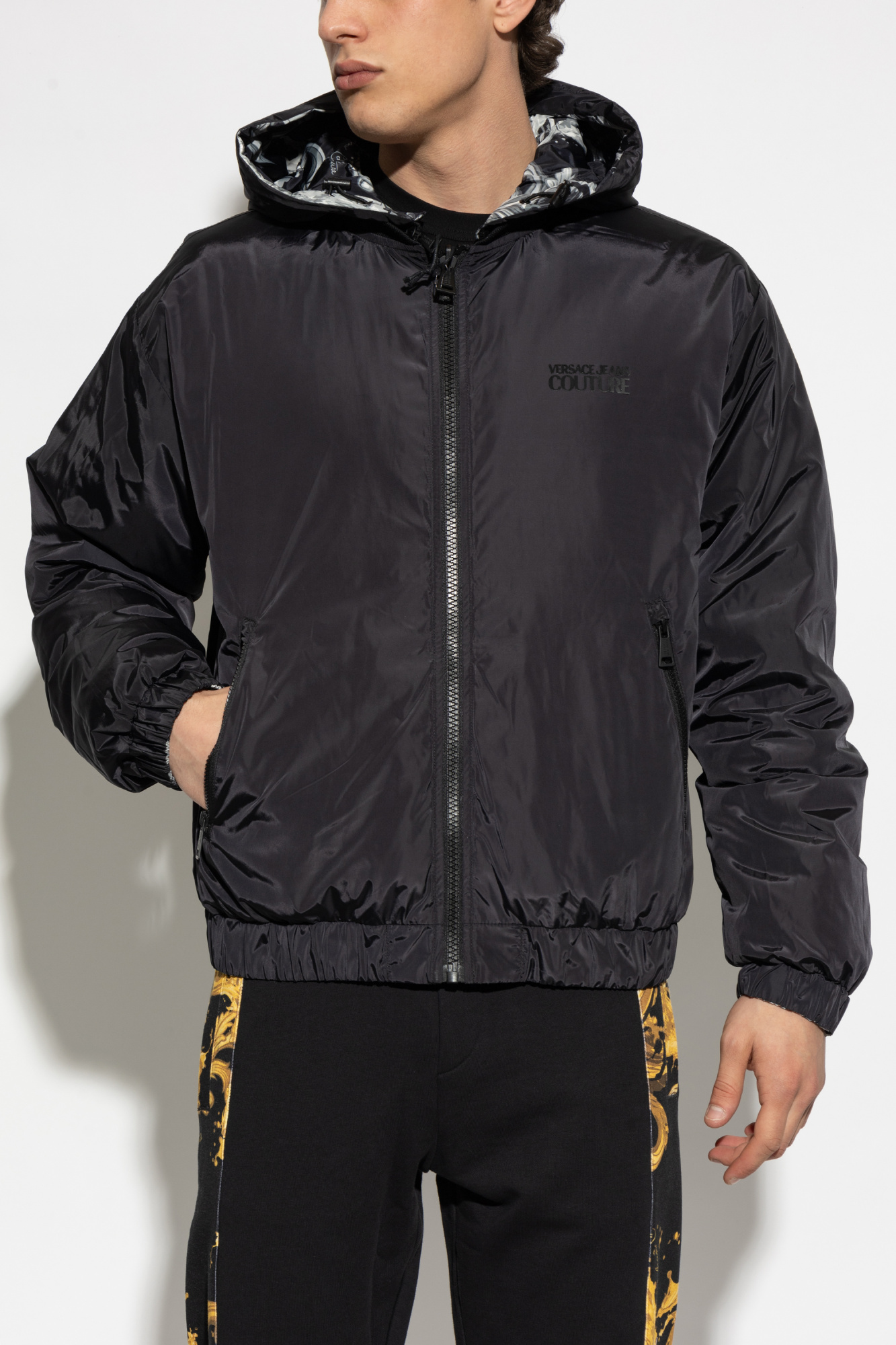 Versace Jeans Couture Reversible hooded jacket | Men's | Vitkac